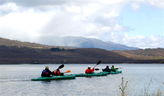 Kayak en el Lago de Sanabria. Marel
